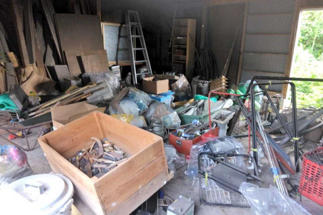 不用品回収のビフォー写真