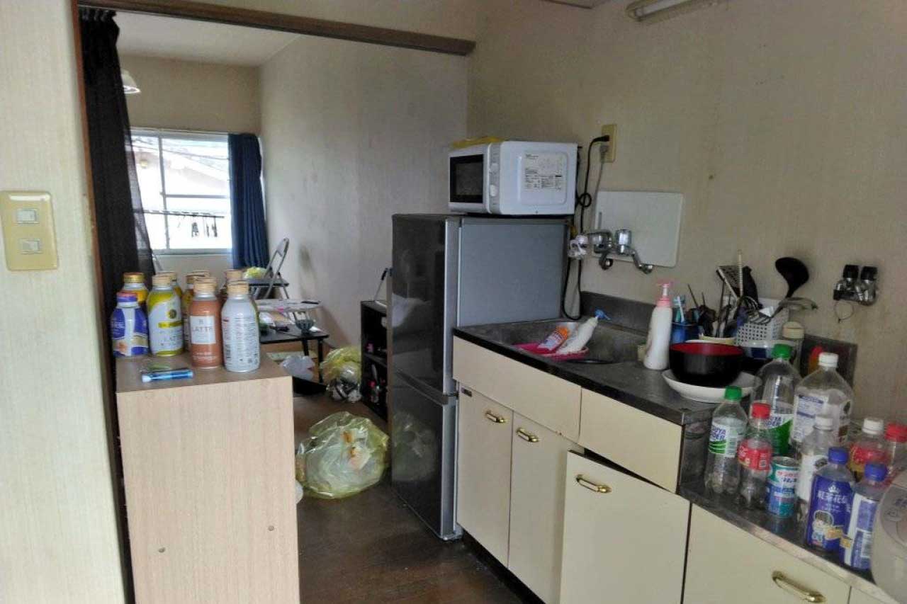 不用品回収のビフォー写真